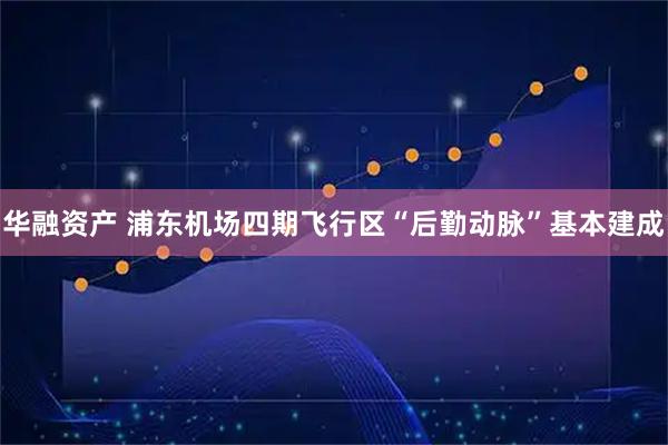 华融资产 浦东机场四期飞行区“后勤动脉”基本建成